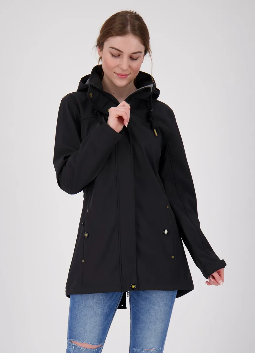 

DEPROC Active softshell пальто "PEAK BREEZE WOMEN", также доступно в больших размерах, черный