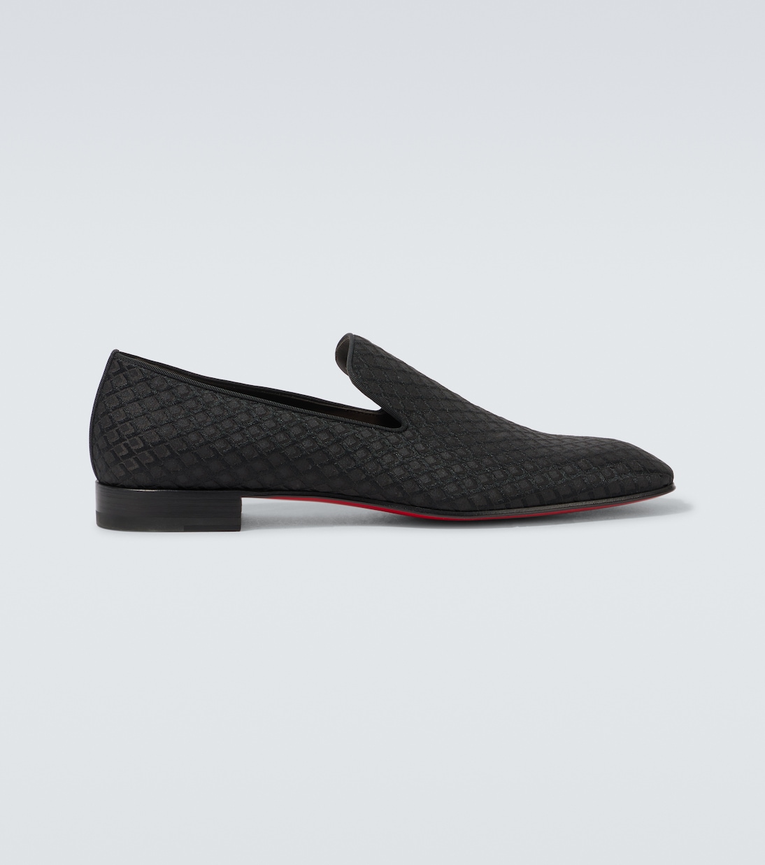 

Жаккардовые лоферы с одуванчиками Christian Louboutin, черный