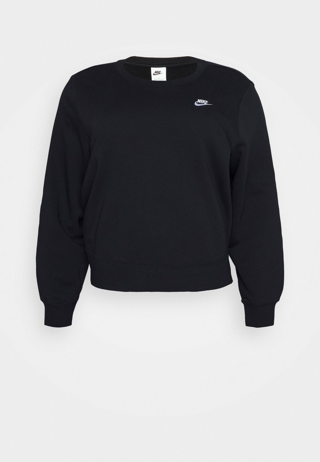 

Свитер W Nsw Club Flc Crew Os Plus Nike, черный