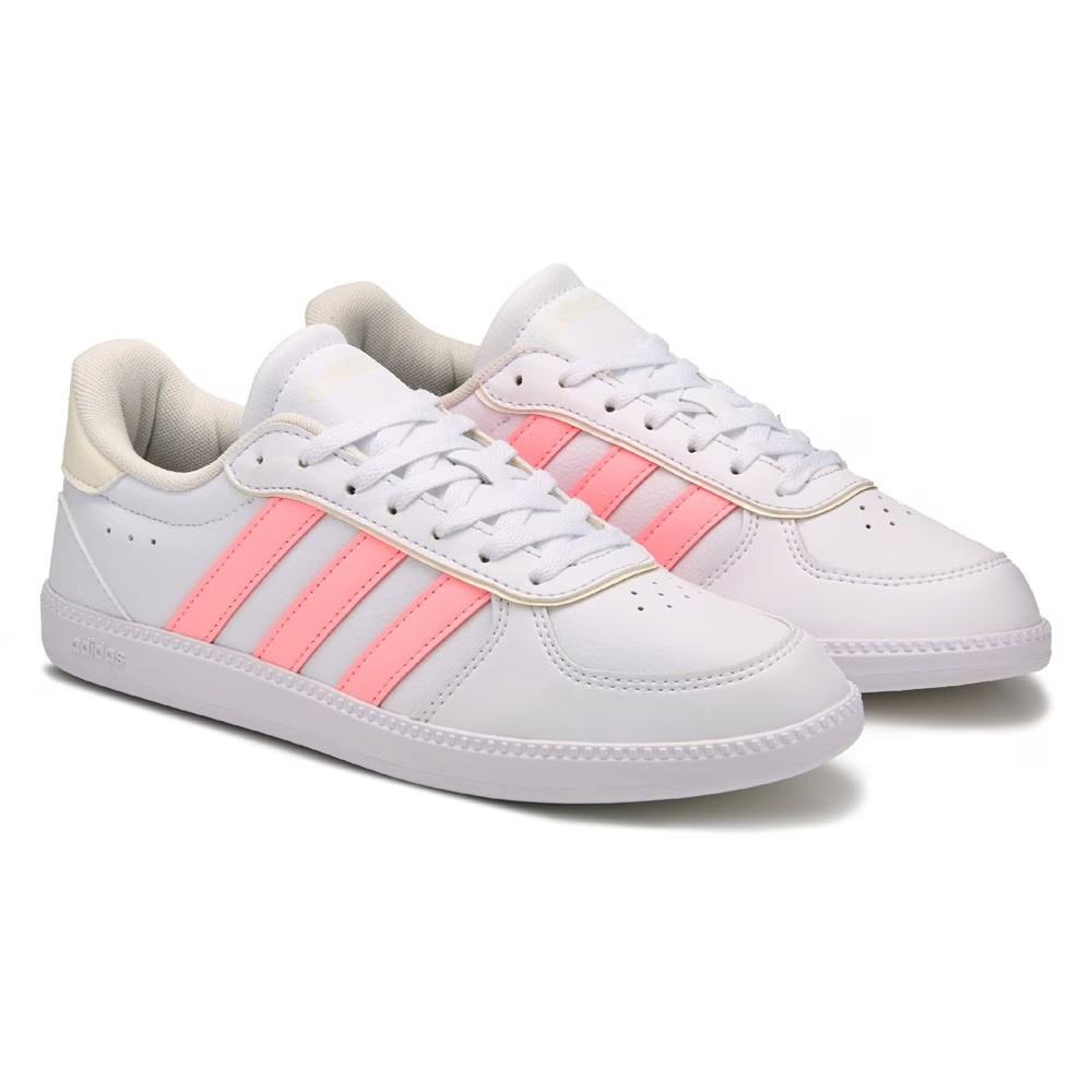 Гладкие кроссовки Breaknet Adidas, белый — фото 2