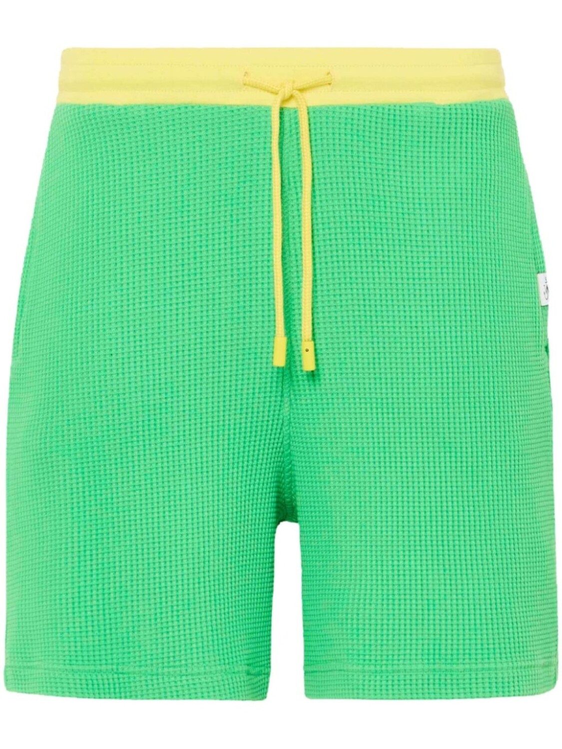 

JW Anderson фактурные шорты, зеленый