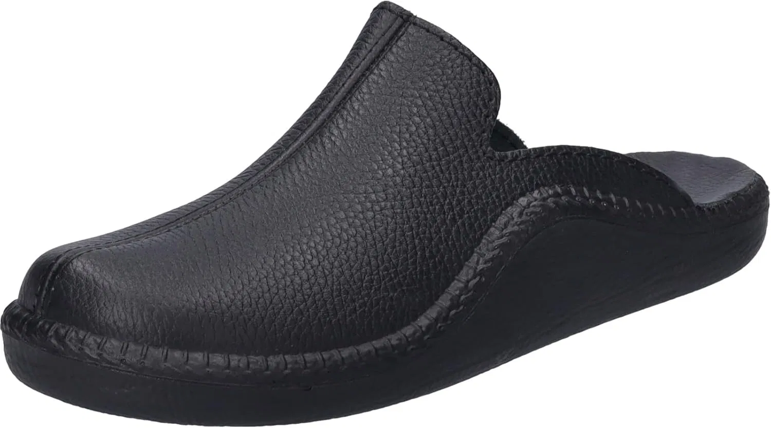 Мужские тапочки Josef Seibel Monaco 202 G, ширина H (широкая), Black