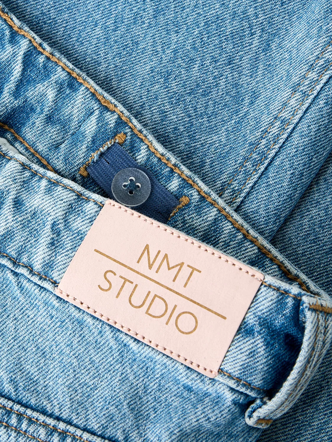 Широкие джинсы 'NKFBELLA' Name It, Blue Denim — фото 4