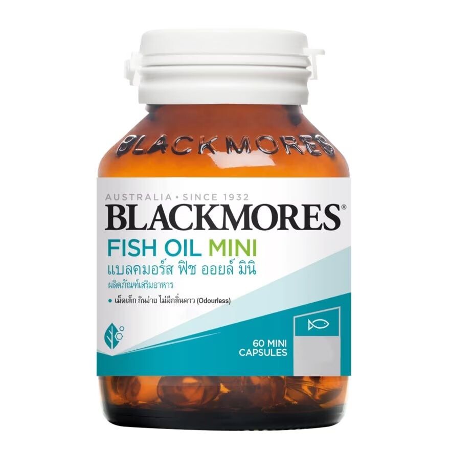 

Blackmores Рыбий жир без запаха, мини-капсулы 60