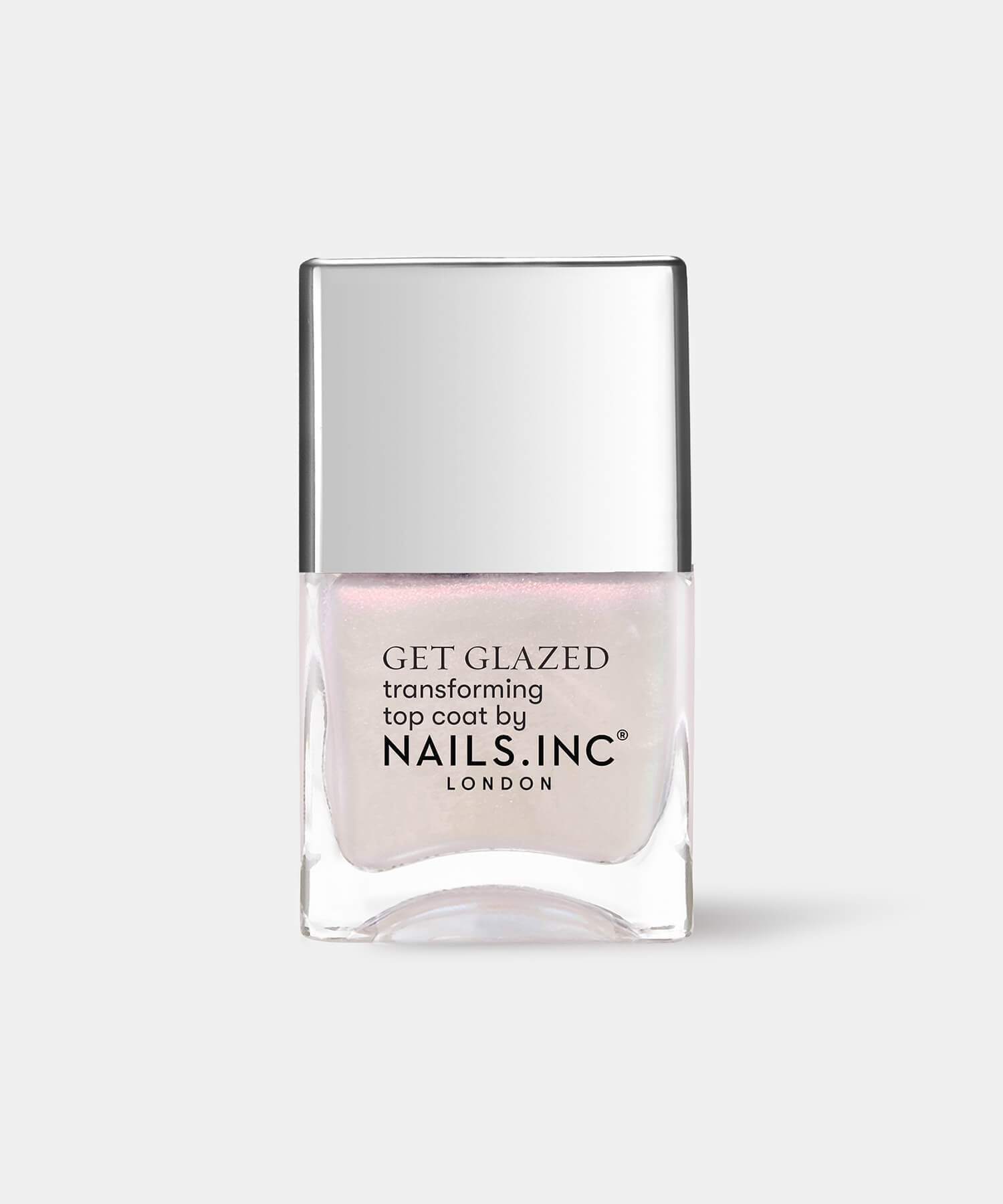 Лак для ногтей с шиммером Nails Inc, Clear