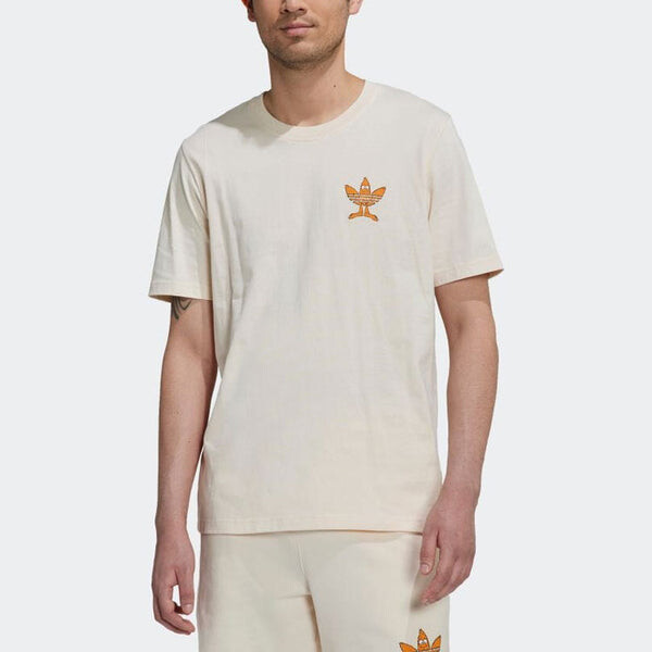 Футболка adidas originals Graphic Fun T-shirt 'Wonder White', белый — фото 2