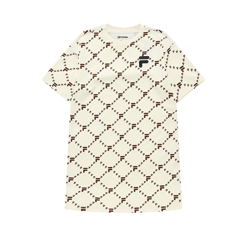 

FILA FUSION Платье с коротким рукавом Women's Antique White