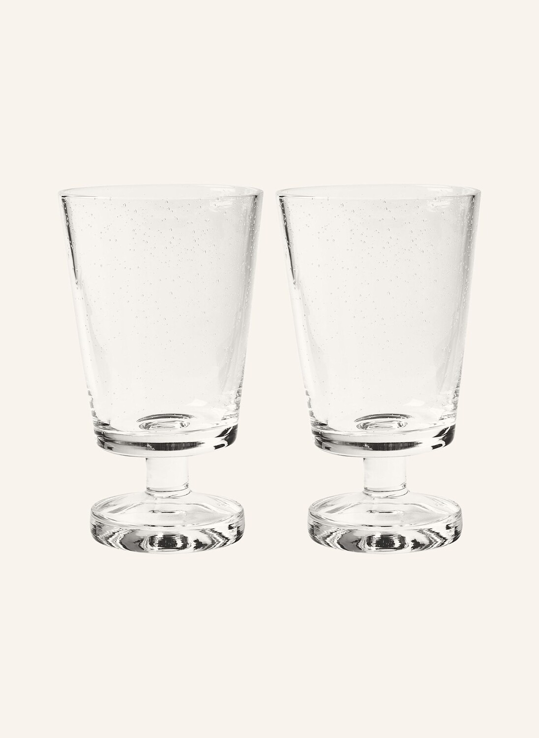 

2 шт - Бокал для вина Broste Copenhagen BUBBLE, 250 мл, белый