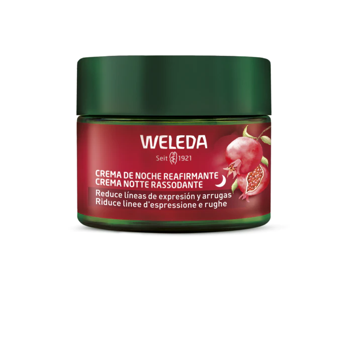 

Ночной крем Crema de Noche Reafirmante de Granada y Peptidos de Maca Weleda, 40