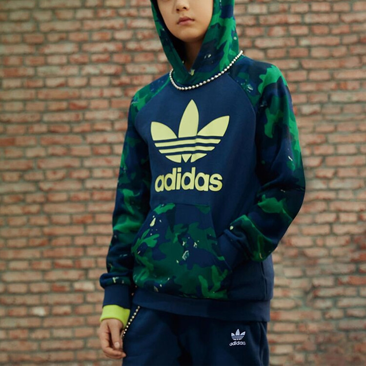 Толстовка Adidas Originals, темно-синий/фиолетовый — фото 3