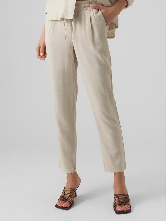

Тканевые брюки стандартного кроя Vero Moda, серый