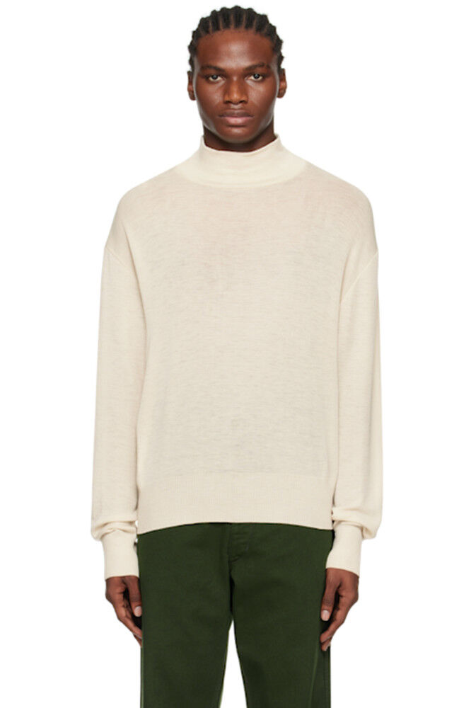 

Водолазка Off-White с заниженными плечами LEMAIRE