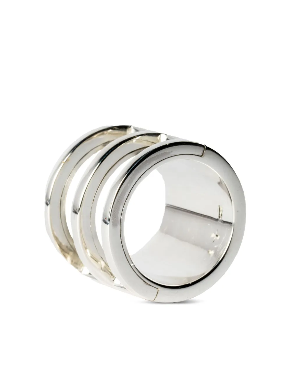 

Серебряное кольцо Sistema Parts of Four, серебряный