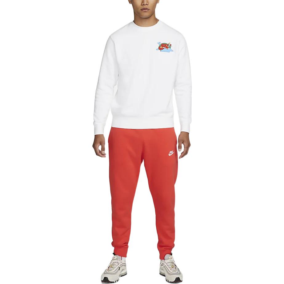 Худи Nike Sportswear NSW Swoosh Spirit Fleece L/S Crew Tee DX6515-100 — фото 2