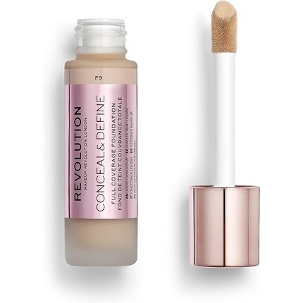 

Тональная основа Makeup Revolution Conceal & Define F9 23 мл, Revolution Beauty