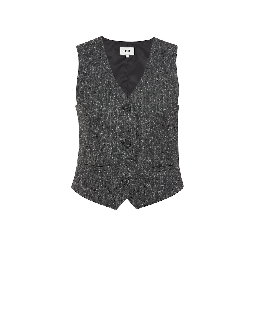 

Костюмный жилет WE Fashion, темно-серый