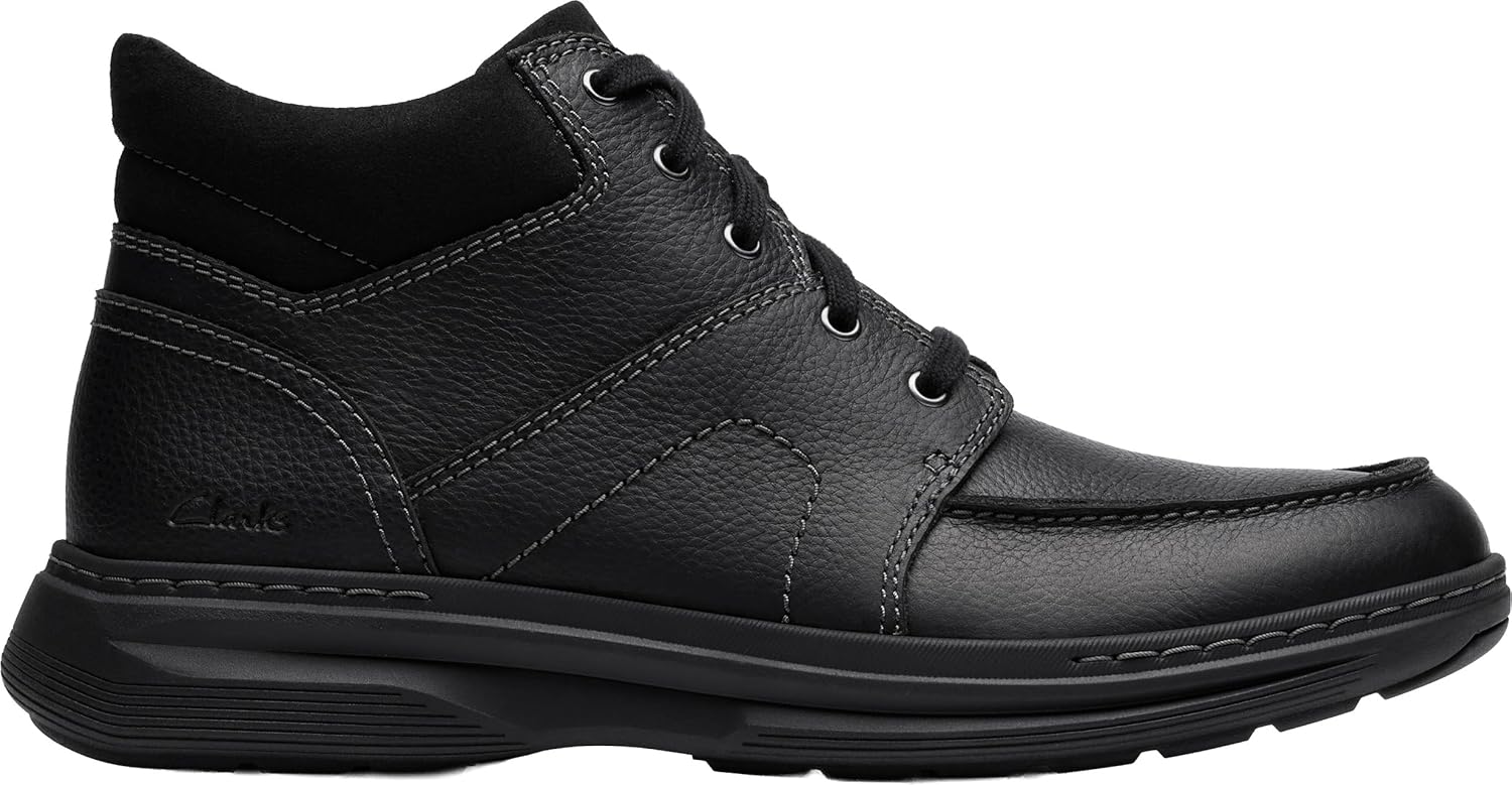 Мужские ботинки Clarks Craftwell Mid, черный — фото 4