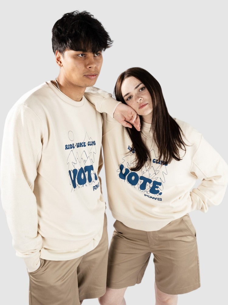 

Свитер POW Protect Our Winters Vote Sweater, ecru