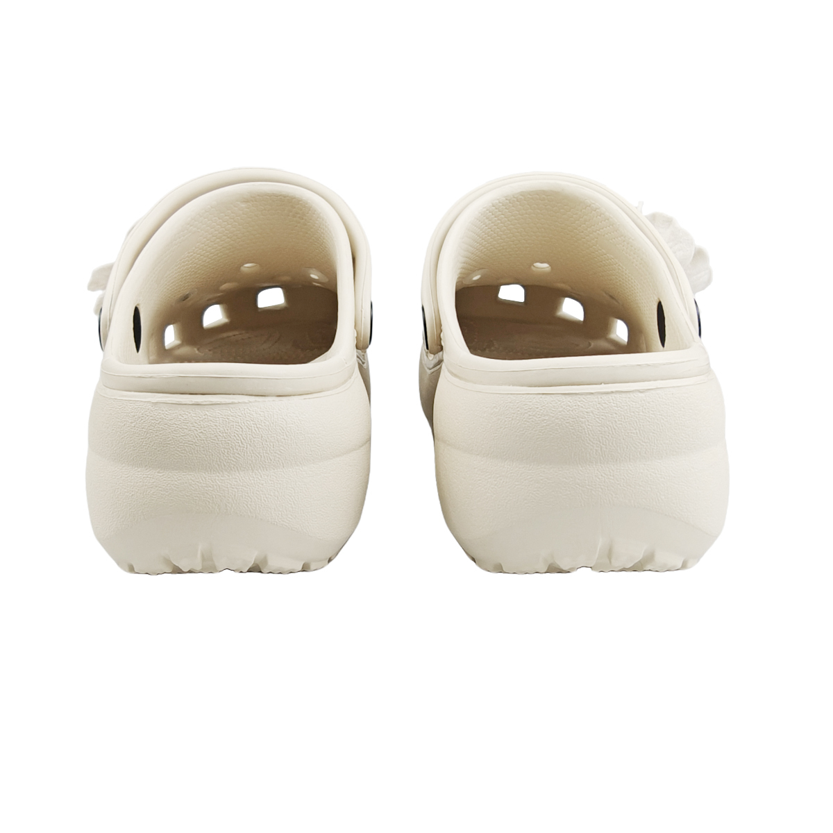 Crocs Классические платформенные клоги женские белые, цвет White — фото 4