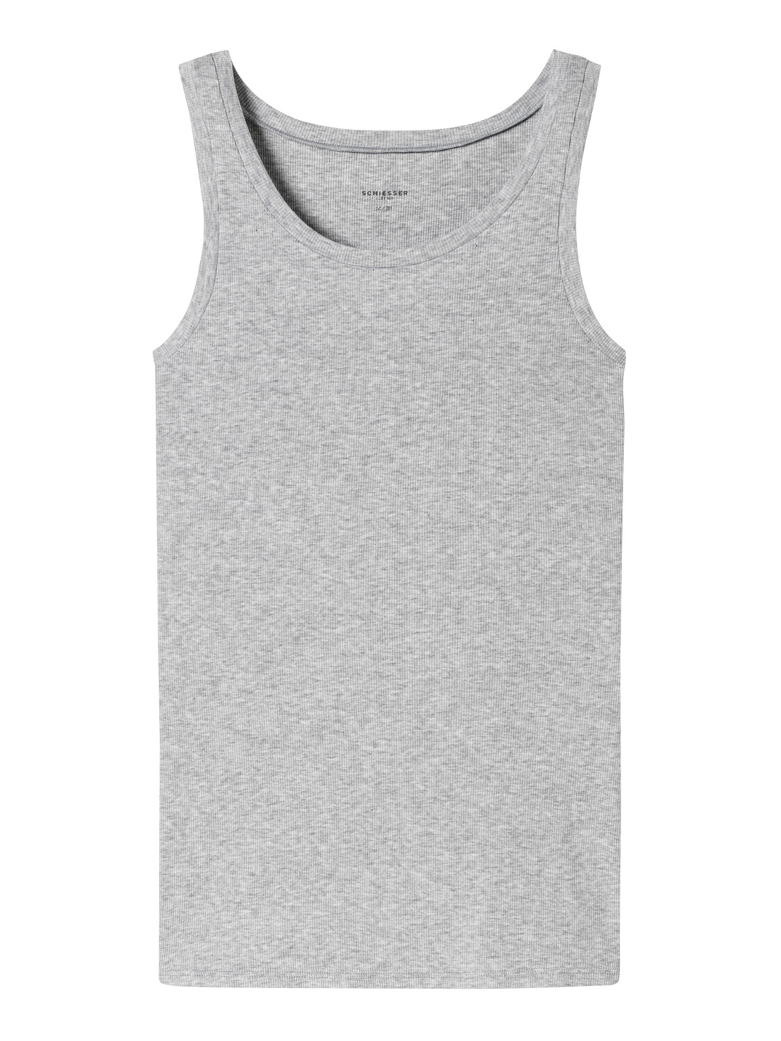 

Топ Schiesser Tank Pure Rib, серый