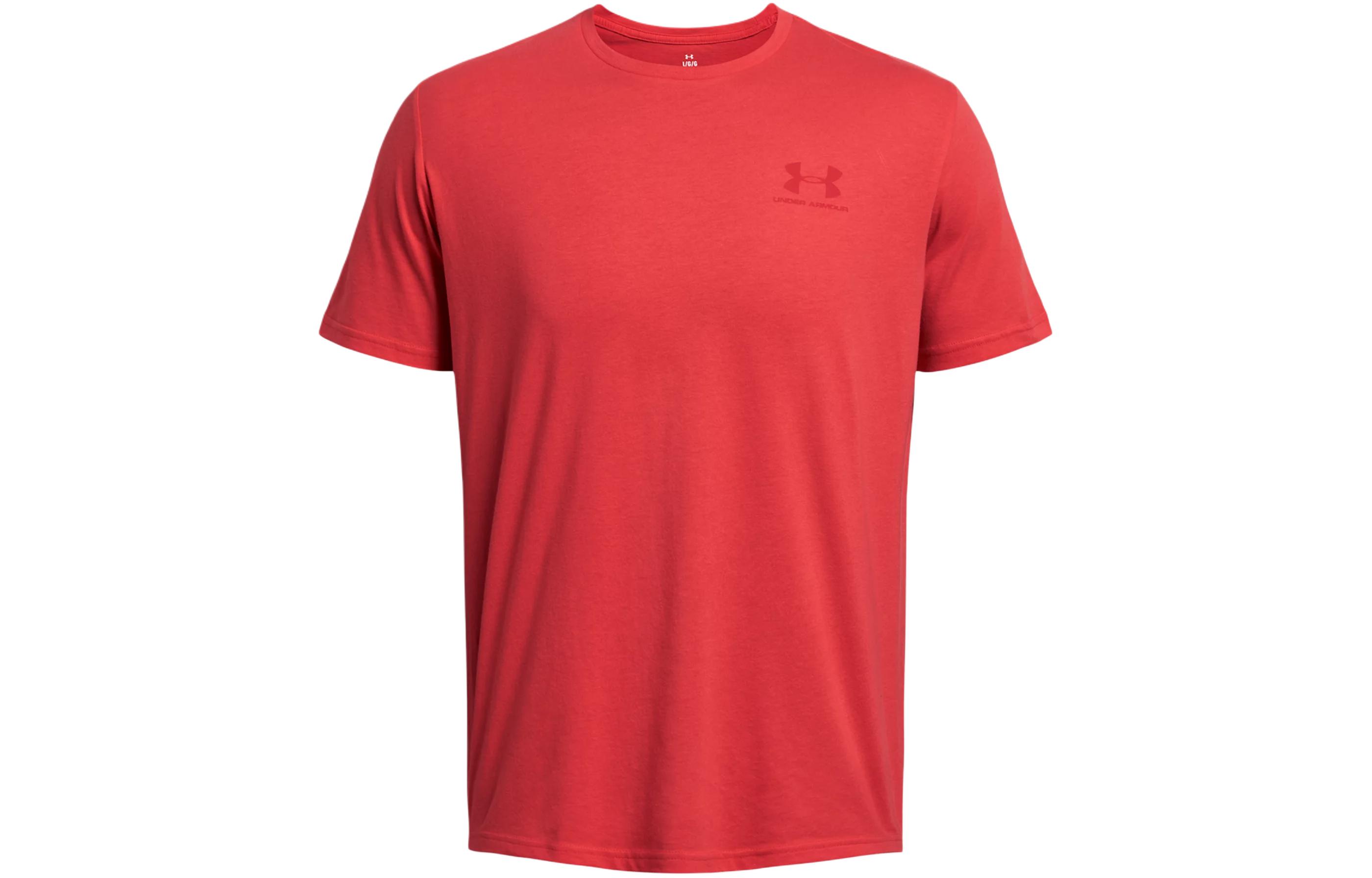

Under Armour Футболка мужская, оранжево-красная