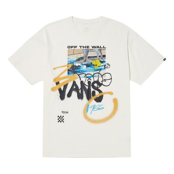 

Футболка college graphic t-shirt 'white black' Vans, белый
