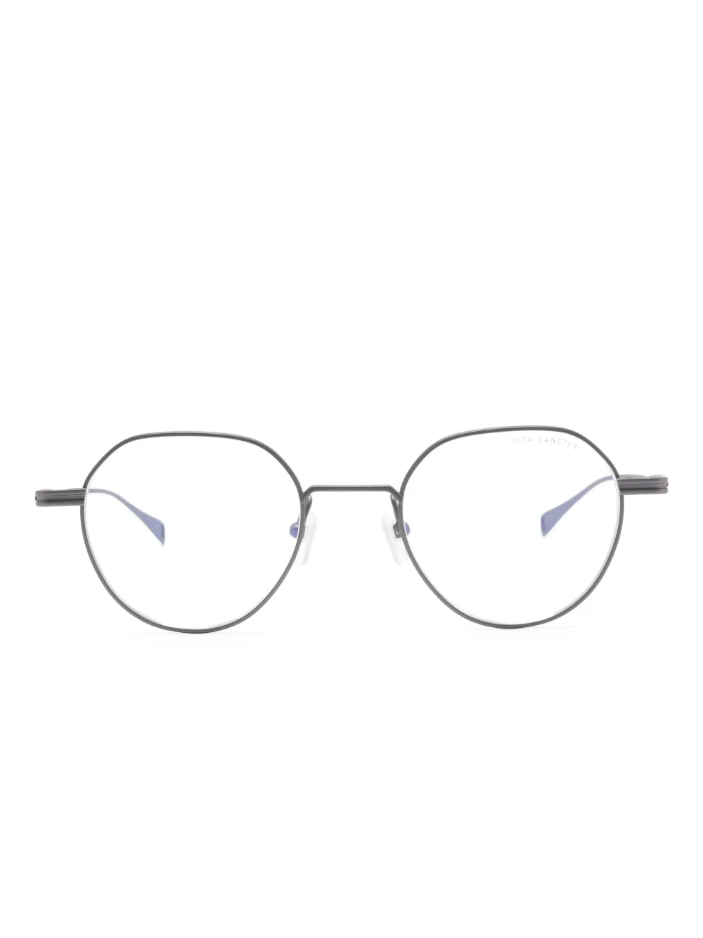 

Очки в круглой оправе Dita Lancier, серебристый