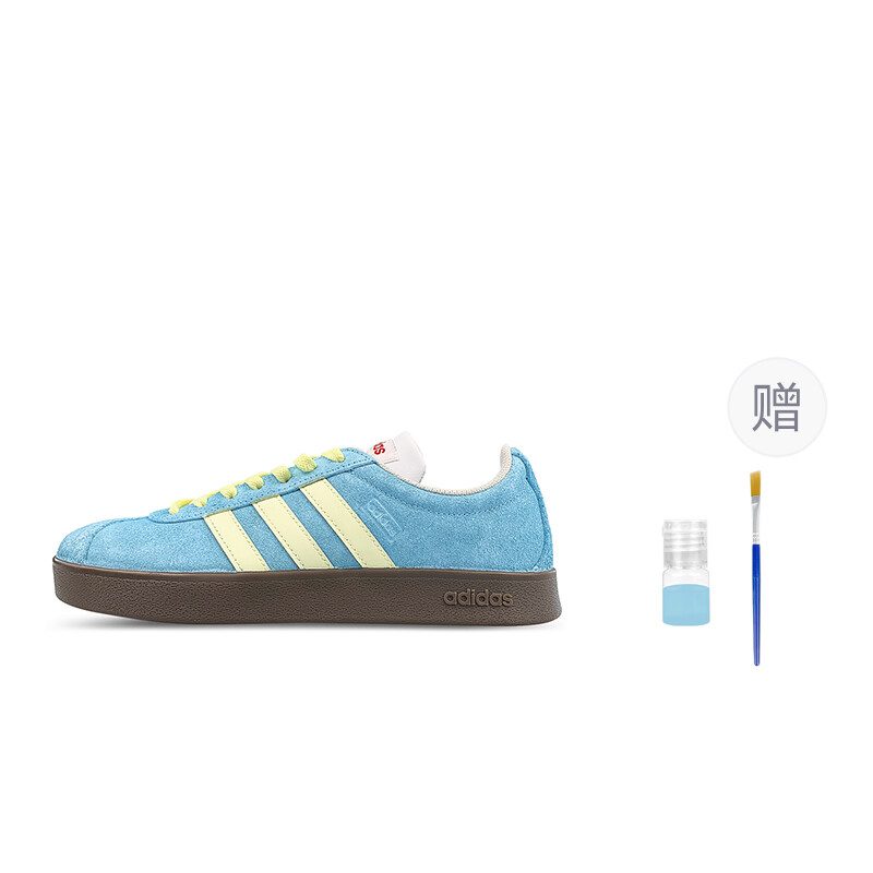 

Кроссовки adidas neo Skateboarding Shoes Unisex Low-top Blue/Yellow, синий