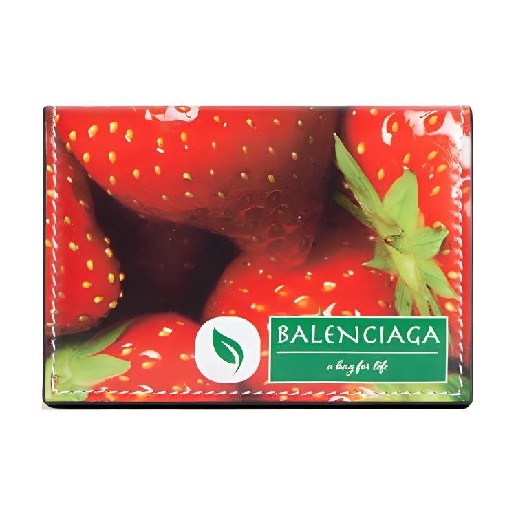 

Balenciaga Мини-кошелек из коровьей кожи для мужчин красный