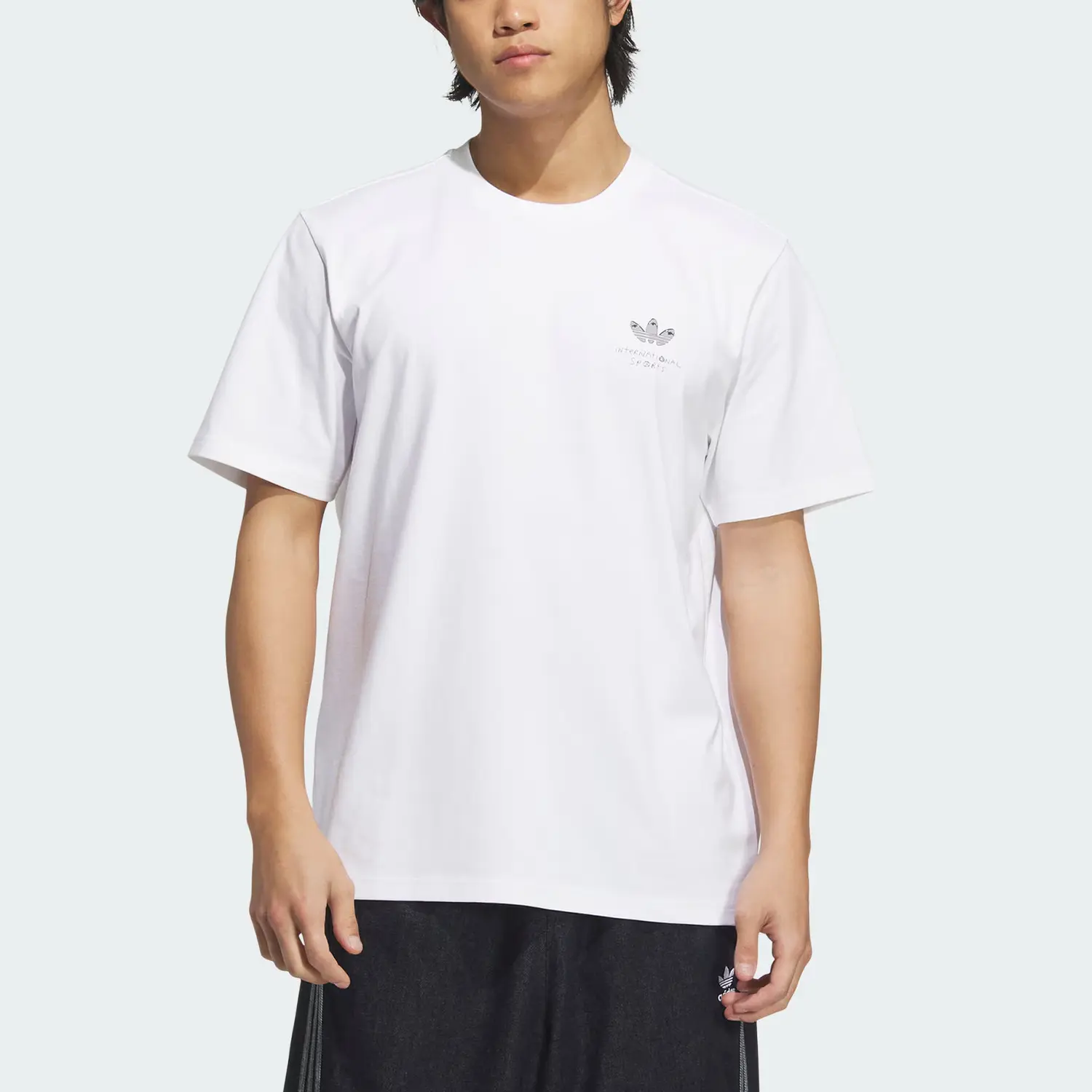 Adidas Originals Футболка SS25 HJ TRASH мужская white — фото 3