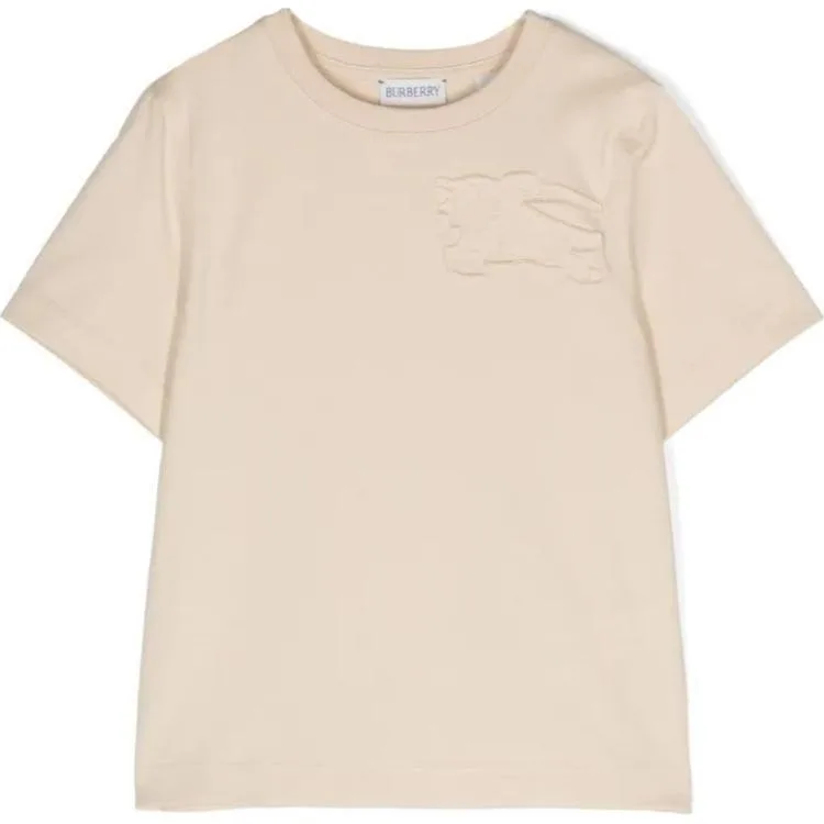 Burberry Футболка SS25 бежевая детская
