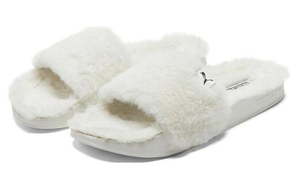 Тапочки leadcat 20 ylm sports slippers white Puma, белый — фото 4