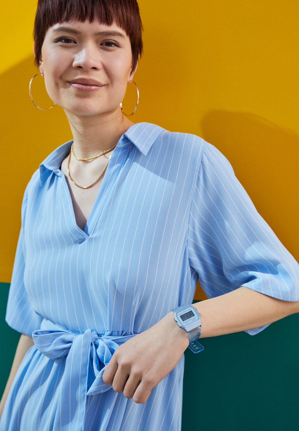 

Цифровые часы Casio, синий