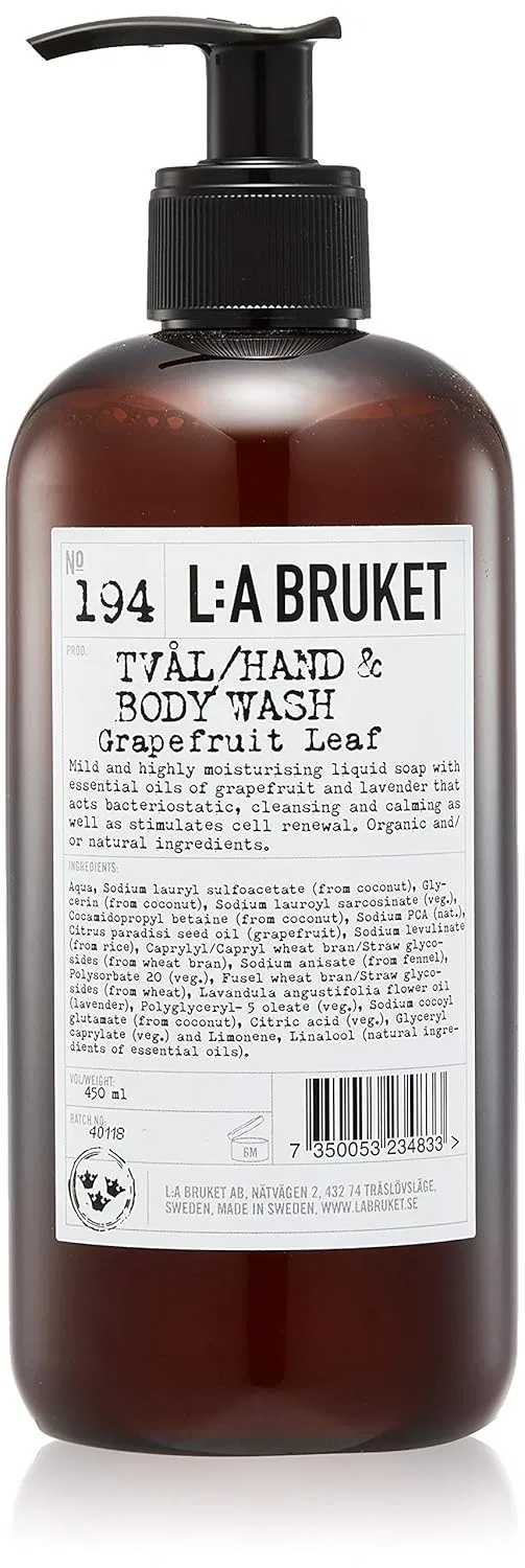 Жидкое мыло A Bruket с листьями грейпфрута L:A Bruket