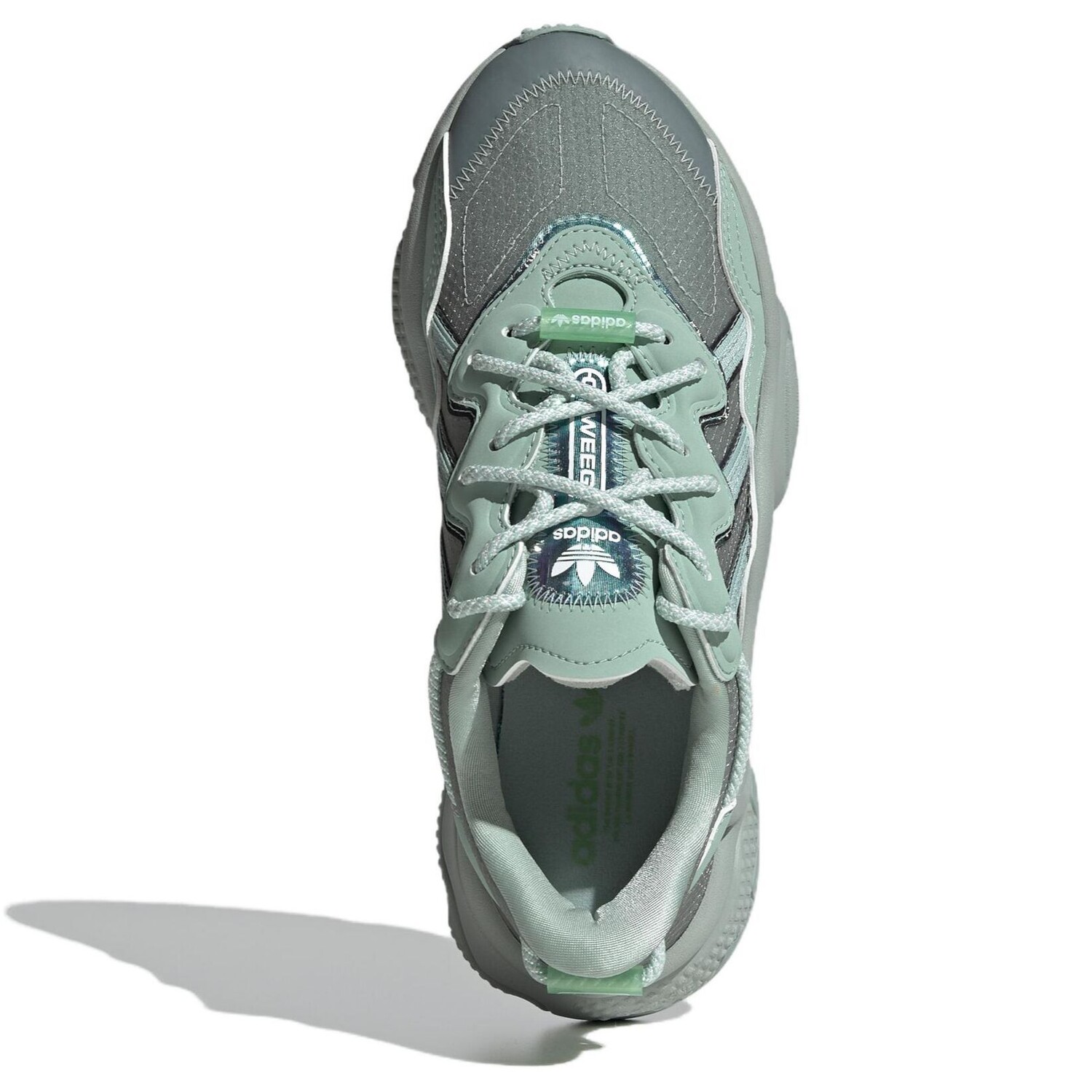 

Кроссовки Adidas Originals Ozweego Lifestyle GW3319, темно-серый/зеленый