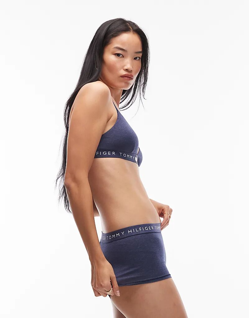 

Шорты Tommy Hilfiger Heritage Boy в цвете «темно-синий вереск»