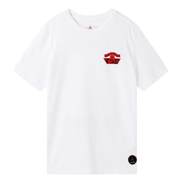 

Рубашка (WMNS) Jordan x Nina Chanel Abney T-shirt 'White', белый