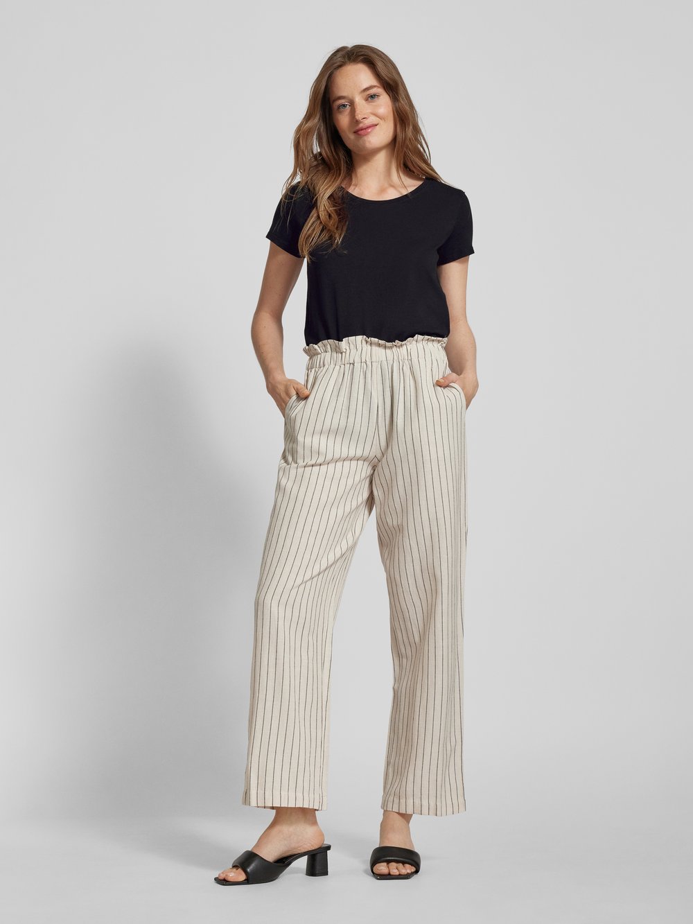 

Футболка с круглым вырезом «Arden» MOS MOSH, черный