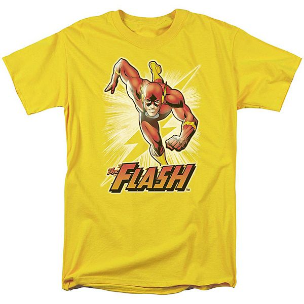 

Футболка с коротким рукавом Justice League of America Flash желтая Licensed Character