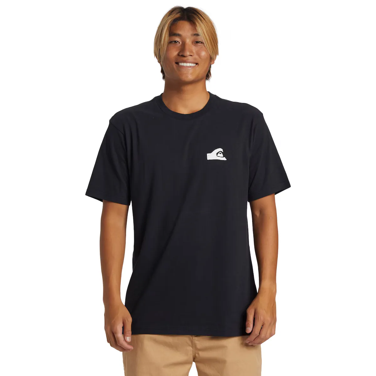 

QS Mikey Quiksilver Мужская футболка, чёрный