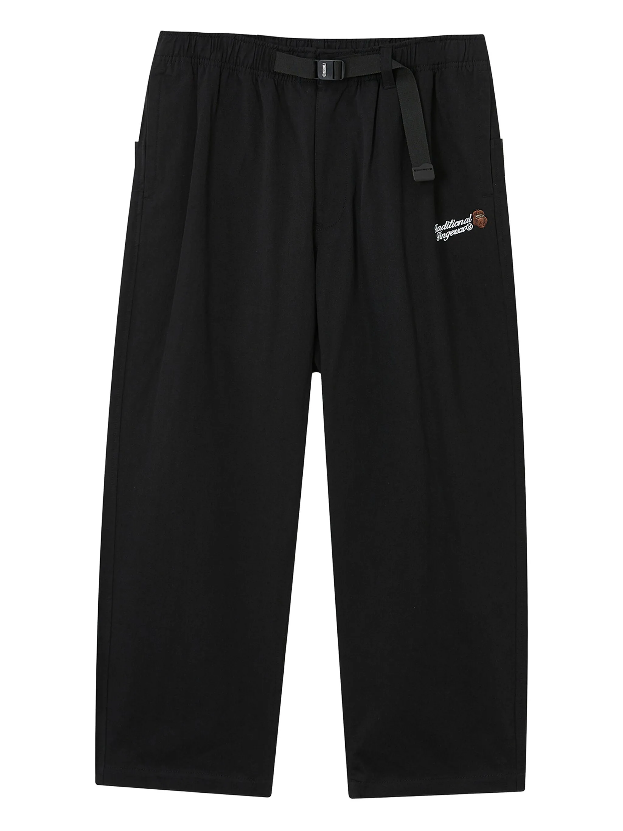 

Брюки с логотипом Fingercroxx, черный