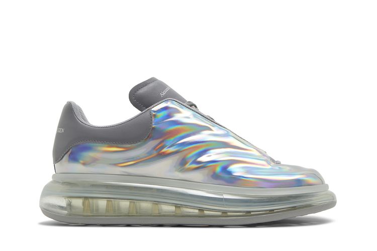 

Кроссовки Alexander McQueen Oversized Sneaker 'Silver Iridescent', серебряный
