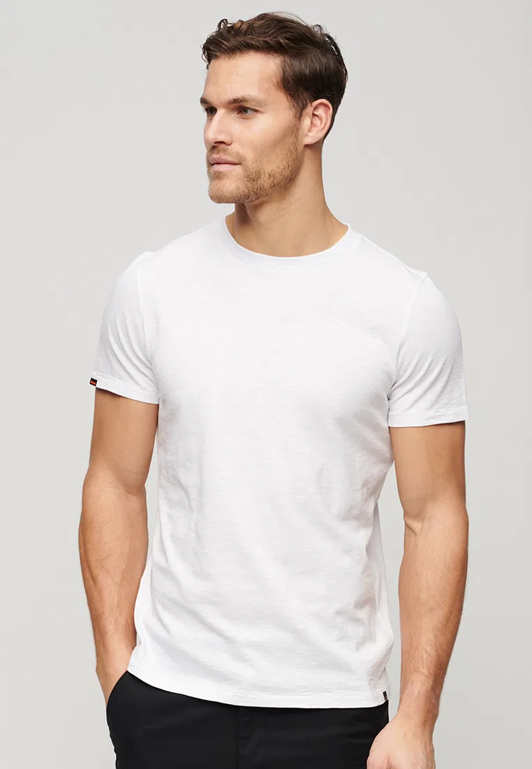 Футболка с коротким рукавом, круглый вырез, фактурная ткань Superdry