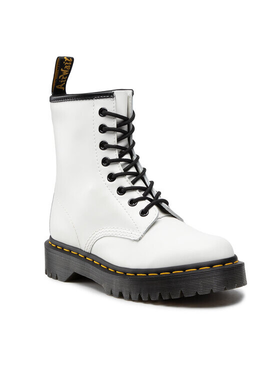 

Ботинки на шнуровке Dr. Martens, белый