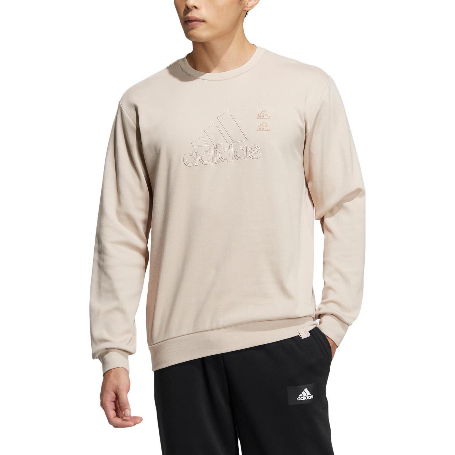 Толстовка Adidas мужская коричневая — фото 2