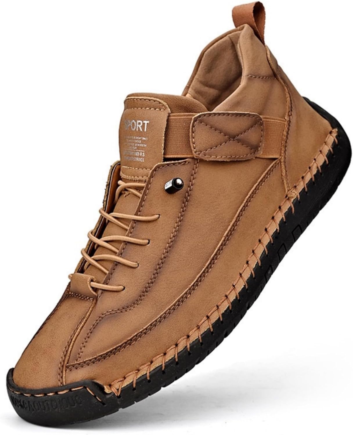 

Женские ручной работы ортопедические кожаные удобные туфли, унисекс повседневные мокасины с широкой носочной частью для ежедневных прогулок и вождения, новые регулируемые легкие ботинки Lglmqxtm, Brown-22