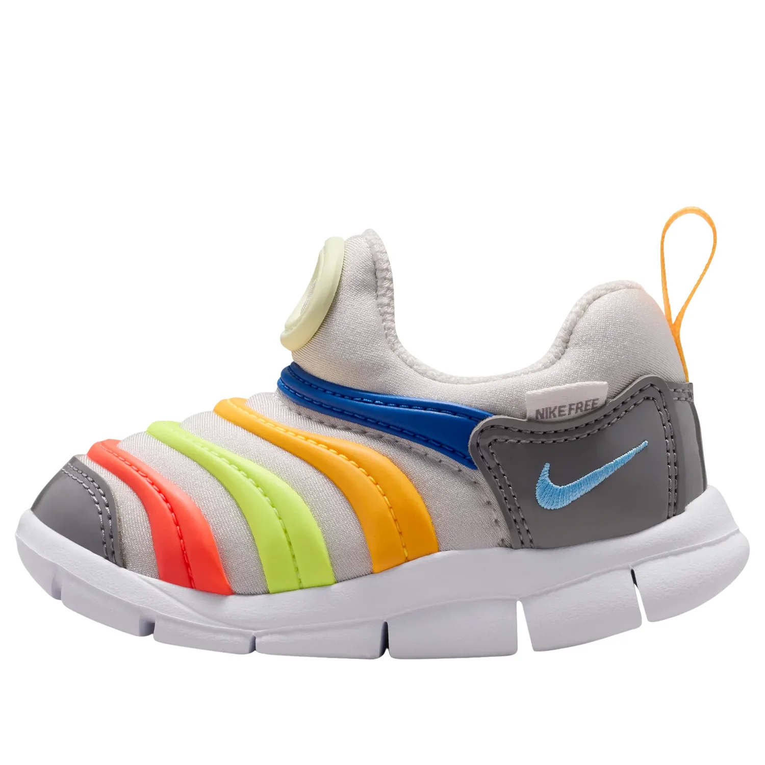 Кроссовки (TD) Nike Dynamo Free 'Vast Grey Bright Crimson University Blue'