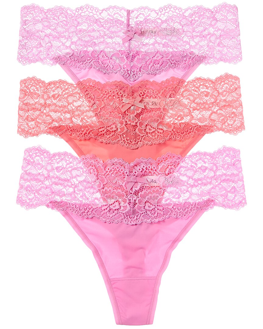 

Трусики-стринги Skarlett Blue 3pk Goddess, розовый