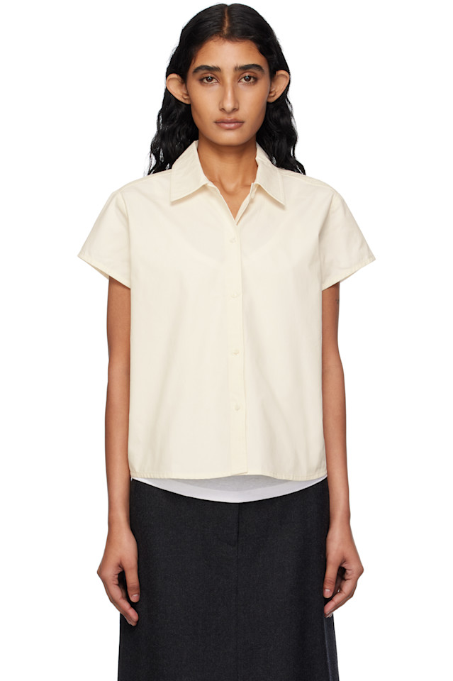 

Рубашка Marina A.P.C., цвет chalk