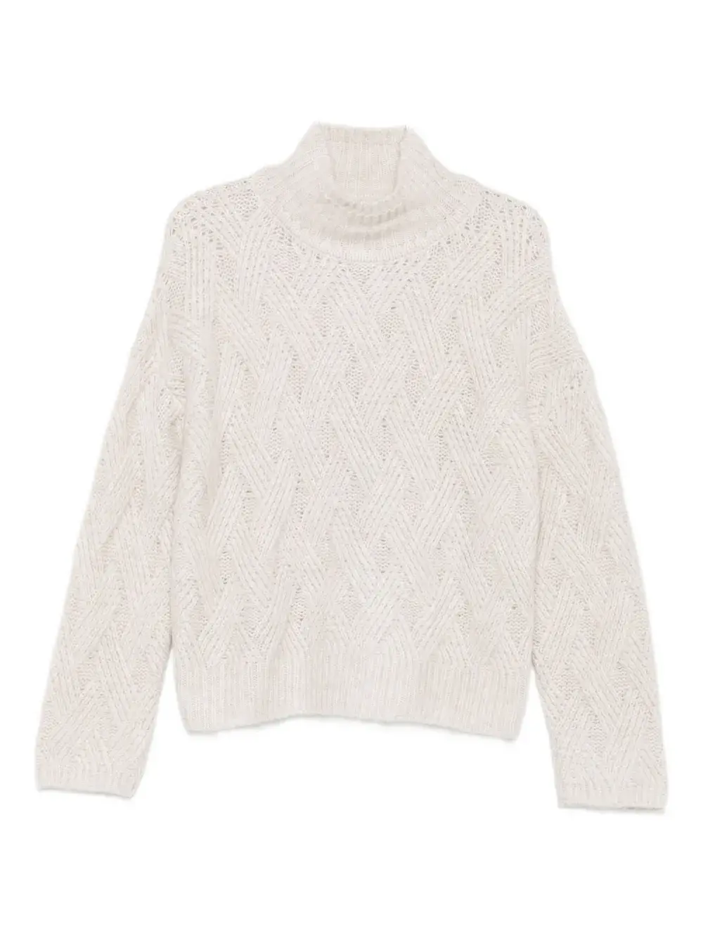 

Свитер с высоким воротником Hemisphere, белый